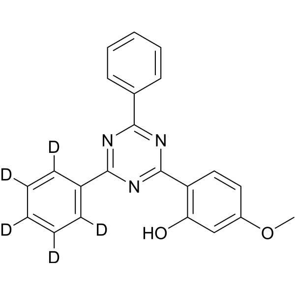 2-(4,6-Diphenyl-1,3,5-triazin-2-yl)-5-methoxyphenol-d5